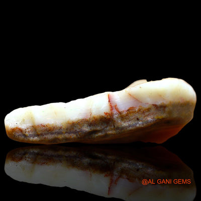 17.00 Cts Natural Australian Fire Opal Fancy Rough Loose Gemstone For Jewelry 27x17x8 mm RD-233