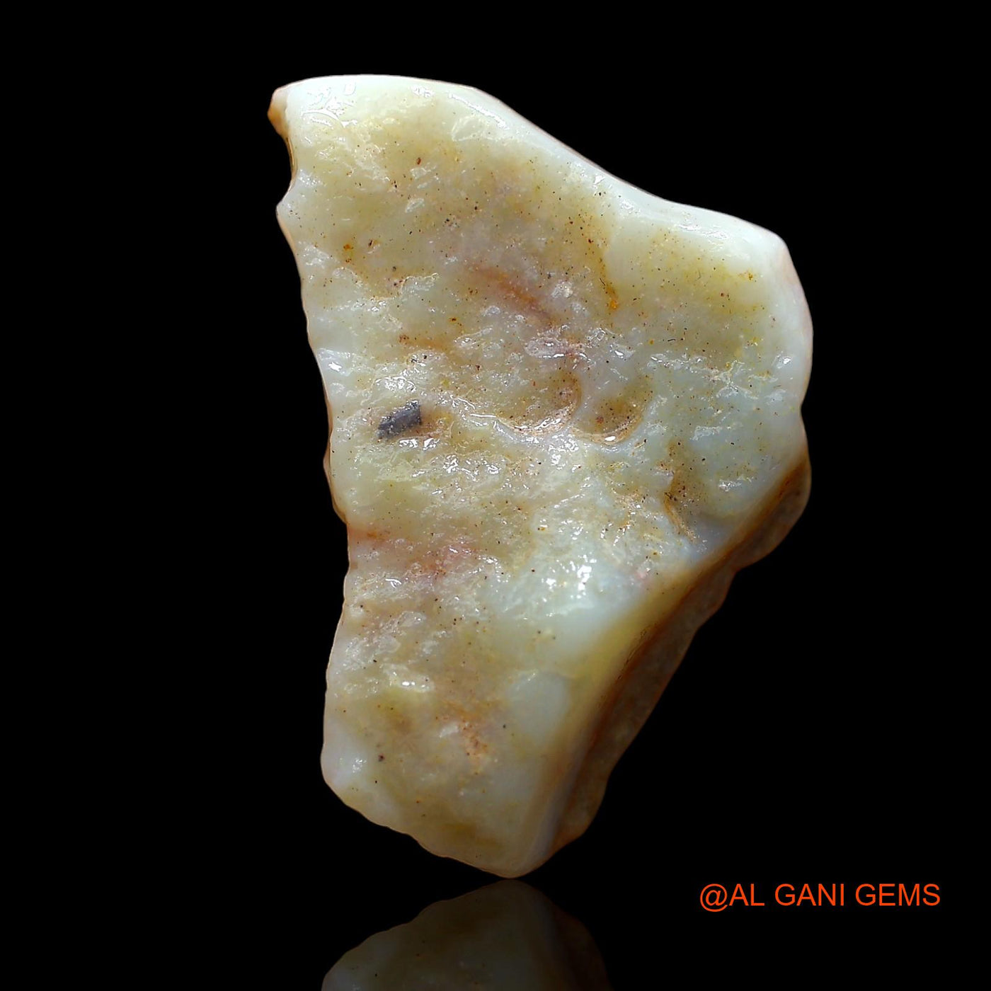 17.00 Cts Natural Australian Fire Opal Fancy Rough Loose Gemstone For Jewelry 27x17x8 mm RD-233