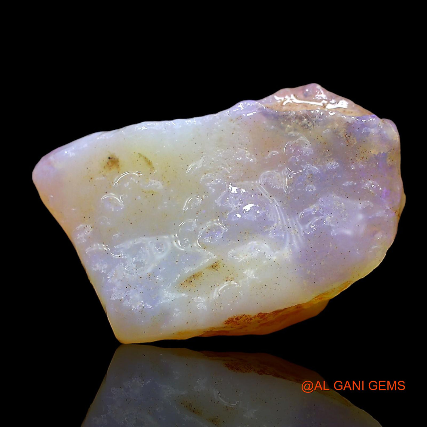 Natural Untreated Fire Opal Loose Gemstone Fancy Rough From Australia 20.00 Cts 24x16x10 mm RD-234