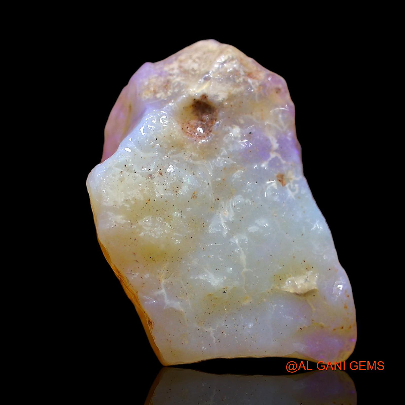 Natural Untreated Fire Opal Loose Gemstone Fancy Rough From Australia 20.00 Cts 24x16x10 mm RD-234