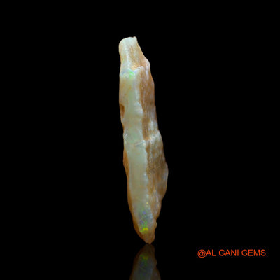 Natural Untreated Fire Opal Loose Gemstone Fancy Rough From Australia 9.00 Cts 27x14x4 mm RD-238