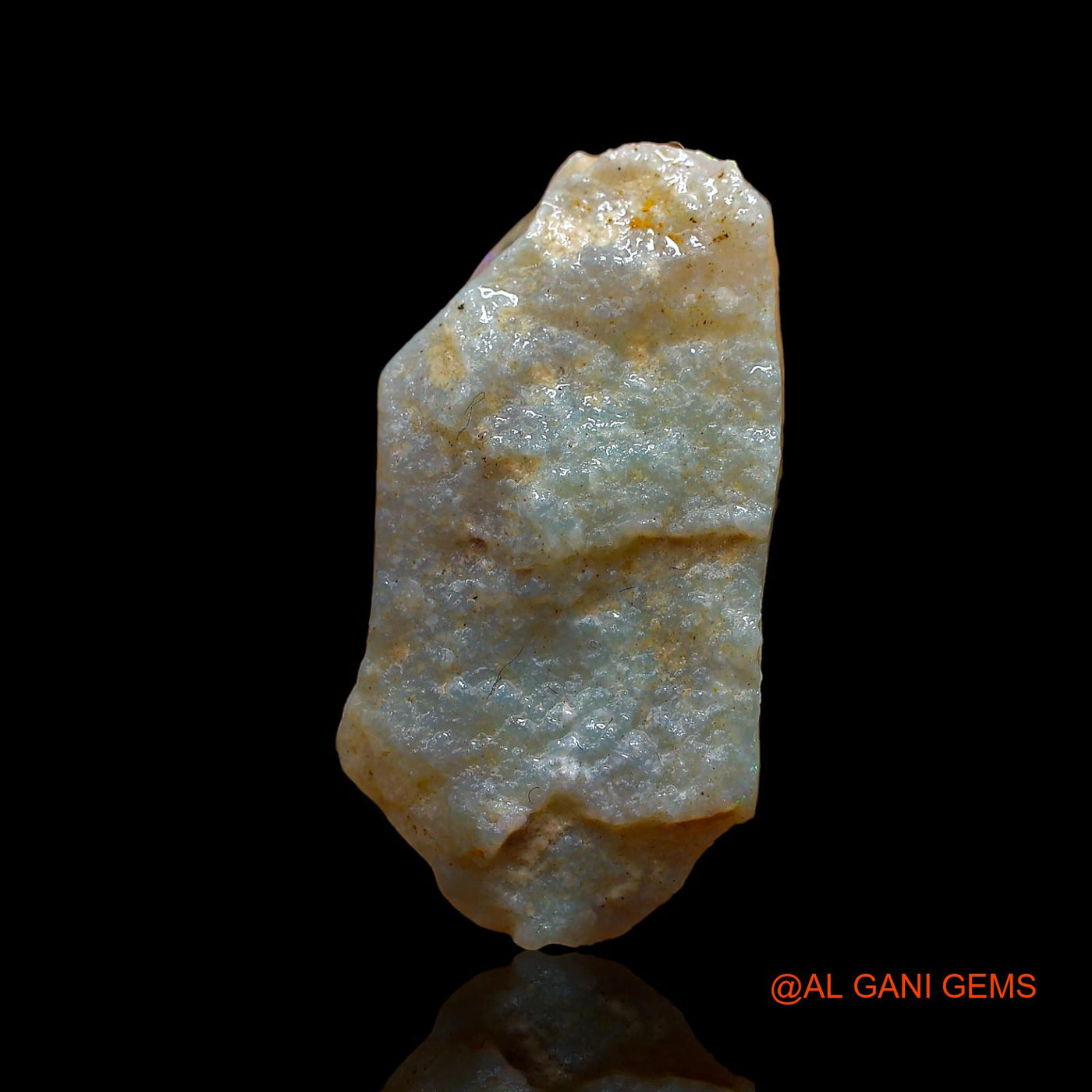 Natural Untreated Fire Opal Loose Gemstone Fancy Rough From Australia 9.00 Cts 27x14x4 mm RD-238