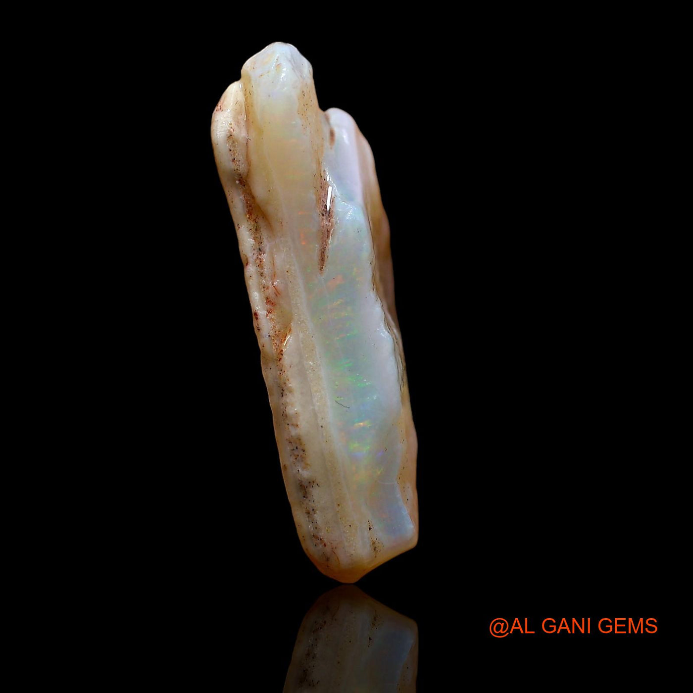 10.00 Cts Unheated Australian Fire Opal Loose Gemstone Fancy Rough Natural 25x13x6 mm RD-240