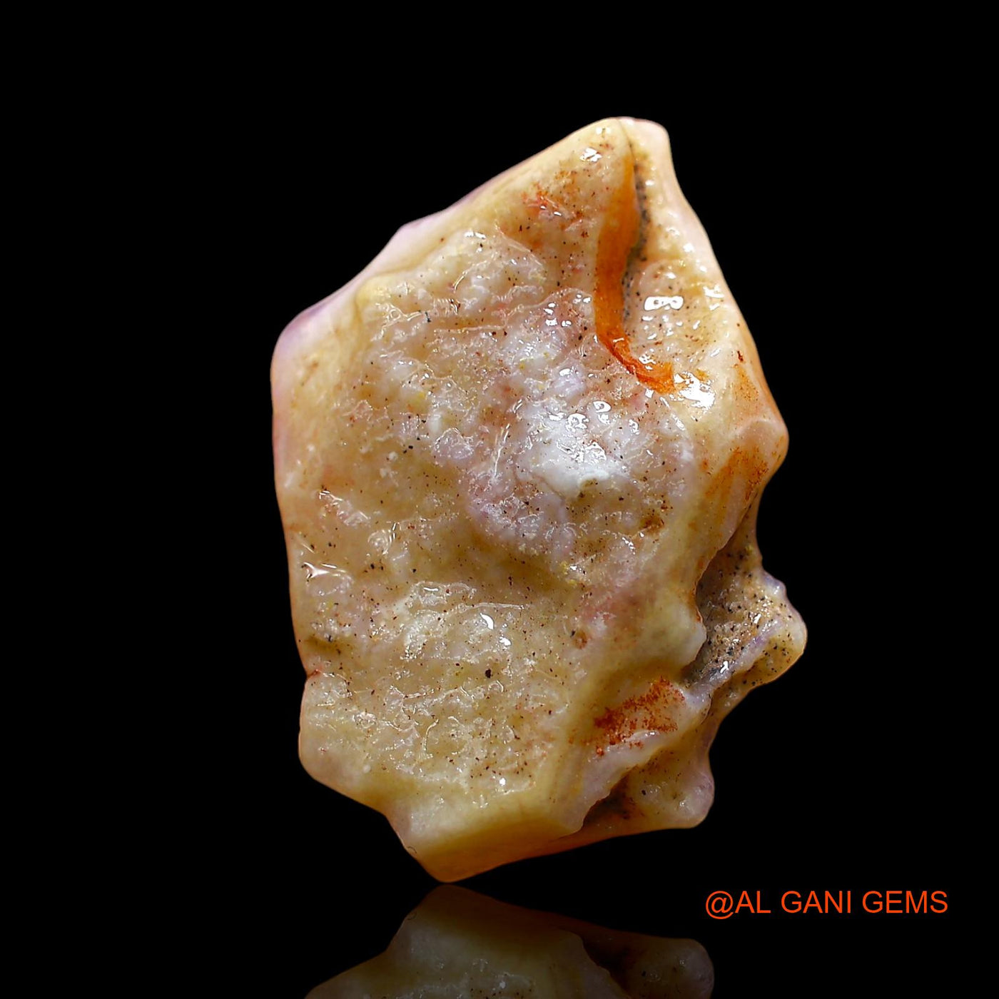 10.00 Cts Natural Australian Fire Opal Loose Gemstone Fancy Rough 22x15x4 mm RD-243