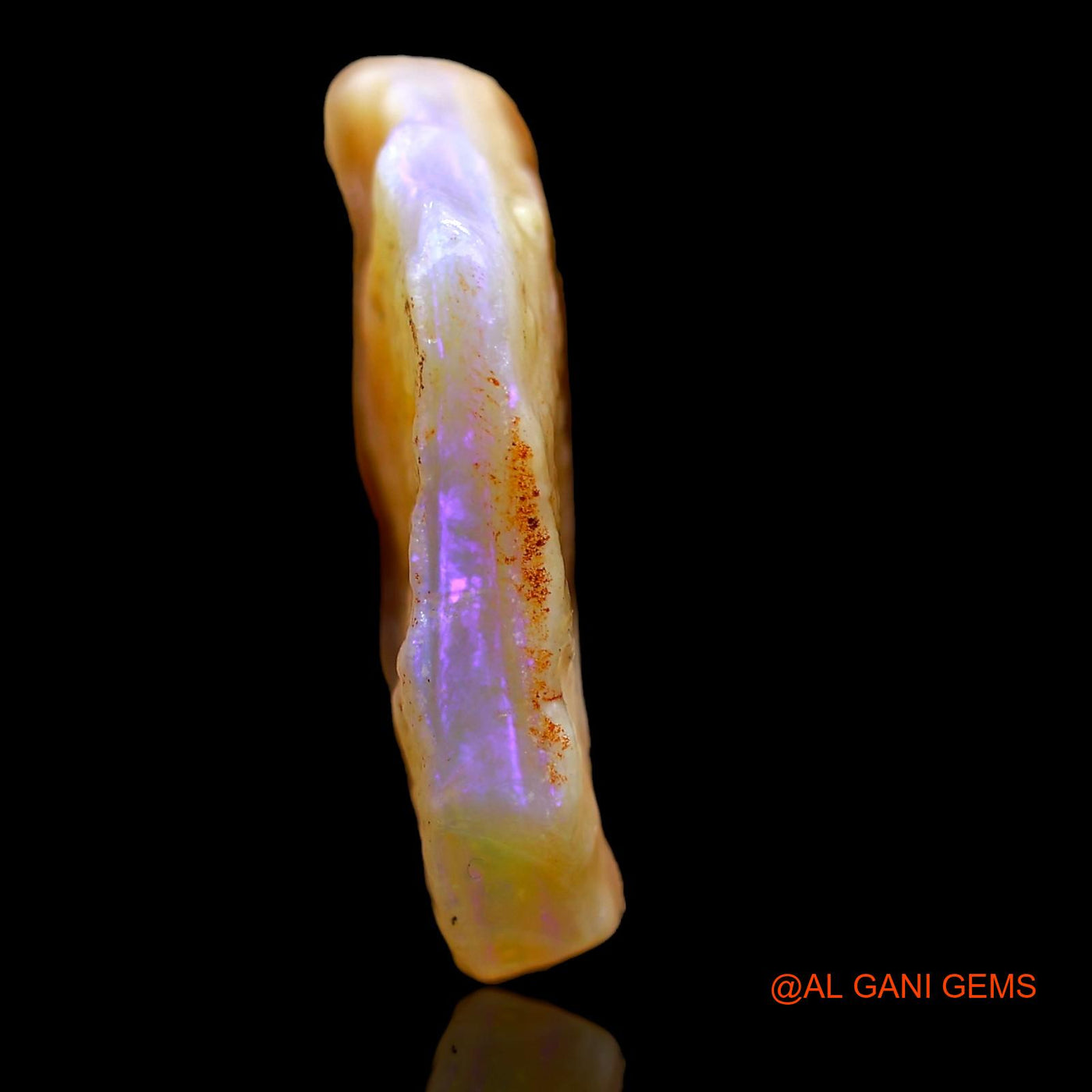 10.00 Cts Natural Australian Fire Opal Loose Gemstone Fancy Rough 22x15x4 mm RD-243