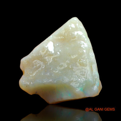 Natural Untreated Fire Opal Loose Gemstone Fancy Rough From Australia 11.00 Cts 19x17x7 mm RD-247