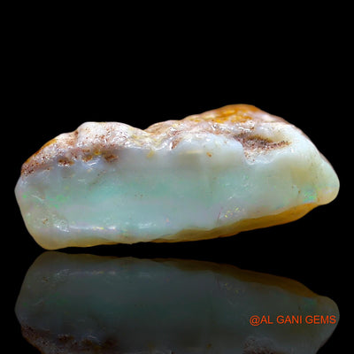 Natural Untreated Fire Opal Loose Gemstone Fancy Rough From Australia 11.00 Cts 19x17x7 mm RD-247