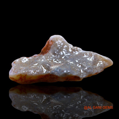 Natural Untreated Fire Opal Loose Gemstone Fancy Rough From Australia 5.00 Cts 24x13x4 mm RD-255