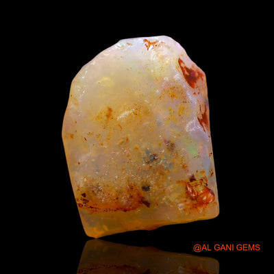 7.00 Cts Natural Australian Fire Opal Loose Gemstone Fancy Rough 16x13x4 mm RD-260