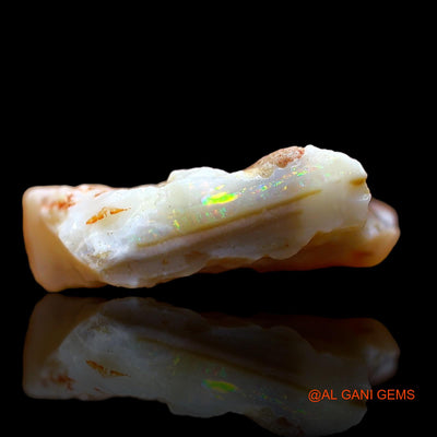 8.00 Cts Natural Australian Fire Opal Loose Gemstone Fancy Rough 19x13x5 mm RD-261