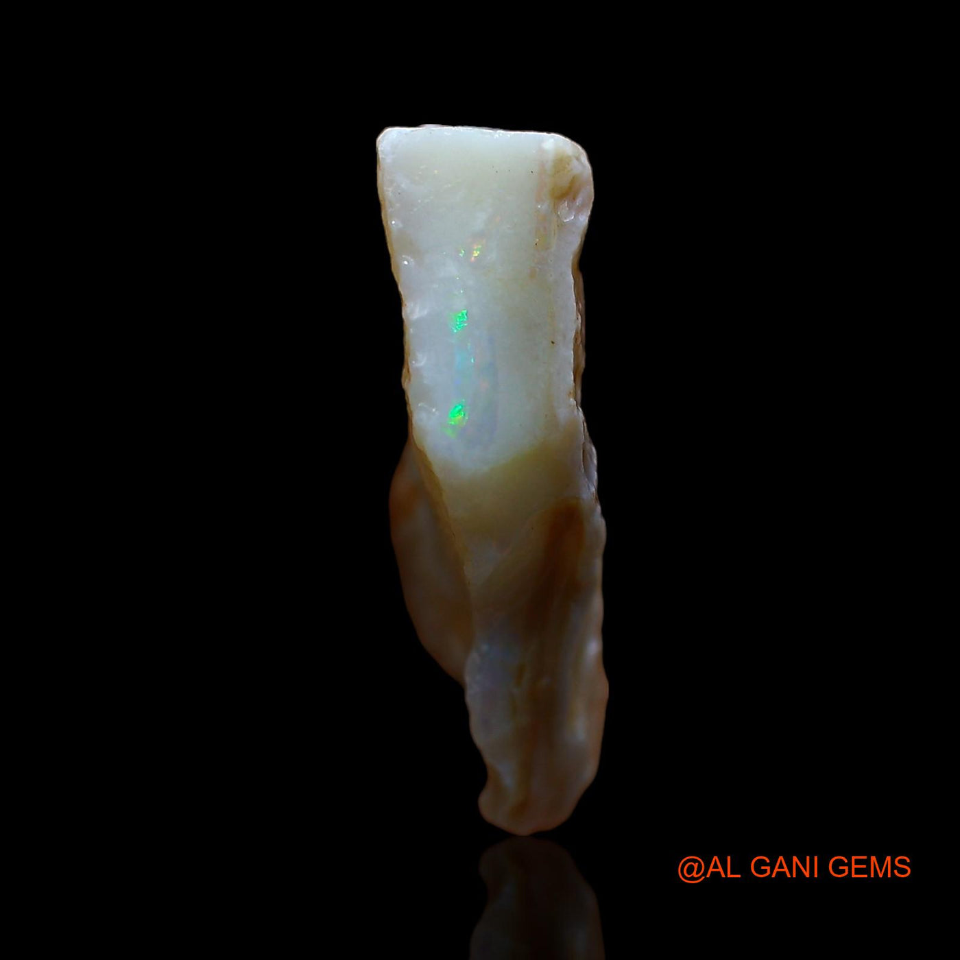8.00 Cts Natural Australian Fire Opal Loose Gemstone Fancy Rough 19x13x5 mm RD-261