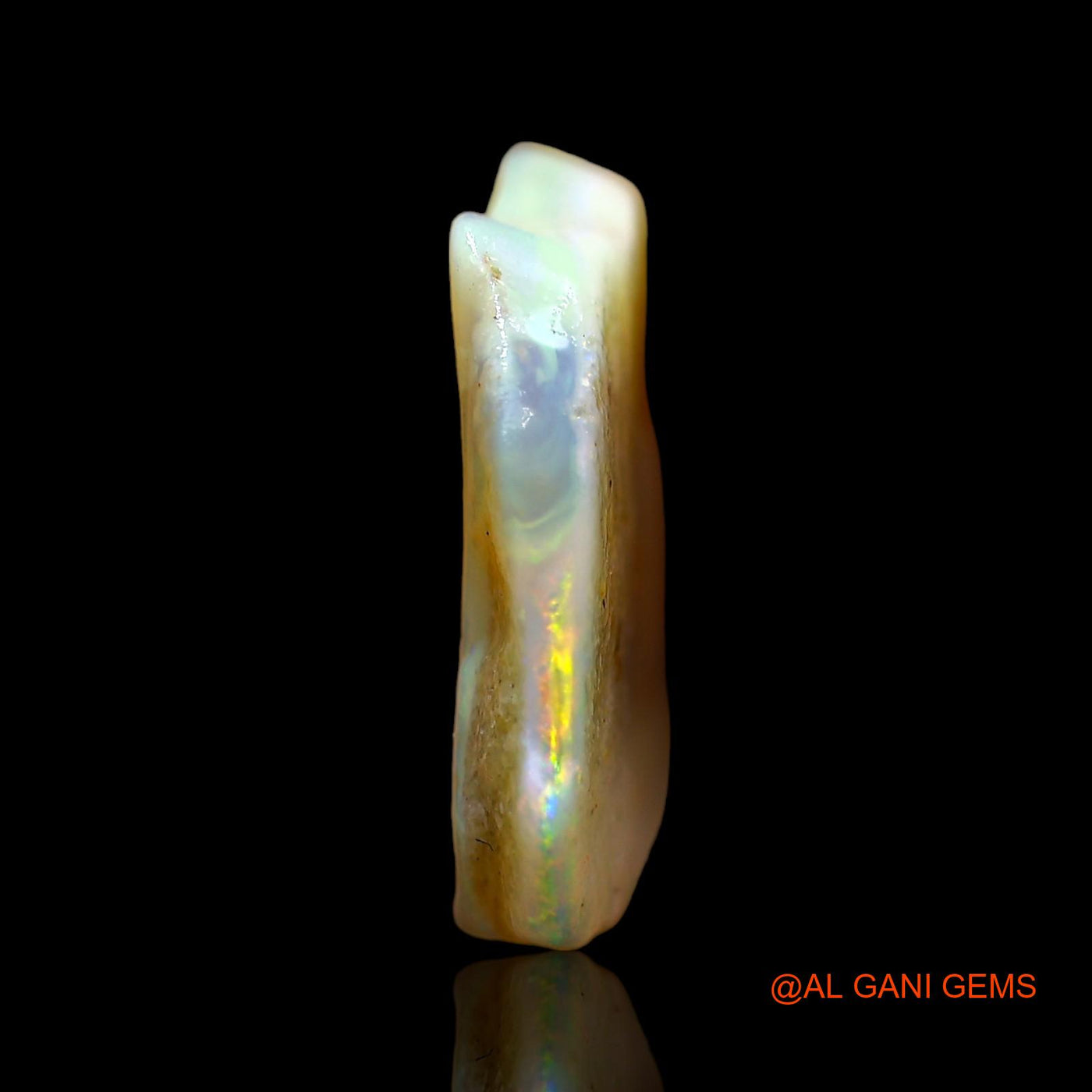 6.00 Cts Natural Australian Fire Opal Fancy Rough Loose Gemstone For Jewelry 17x16x3 mm RD-264