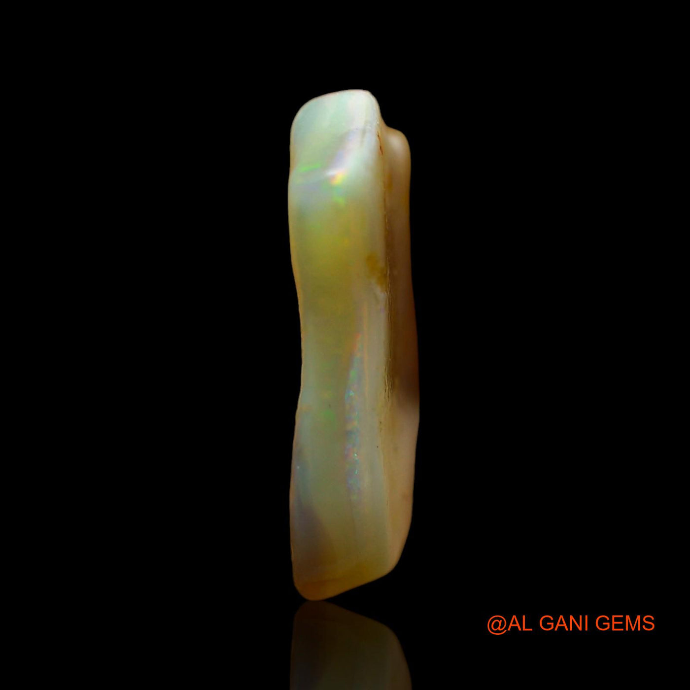 6.00 Cts Natural Australian Fire Opal Fancy Rough Loose Gemstone For Jewelry 17x16x3 mm RD-264