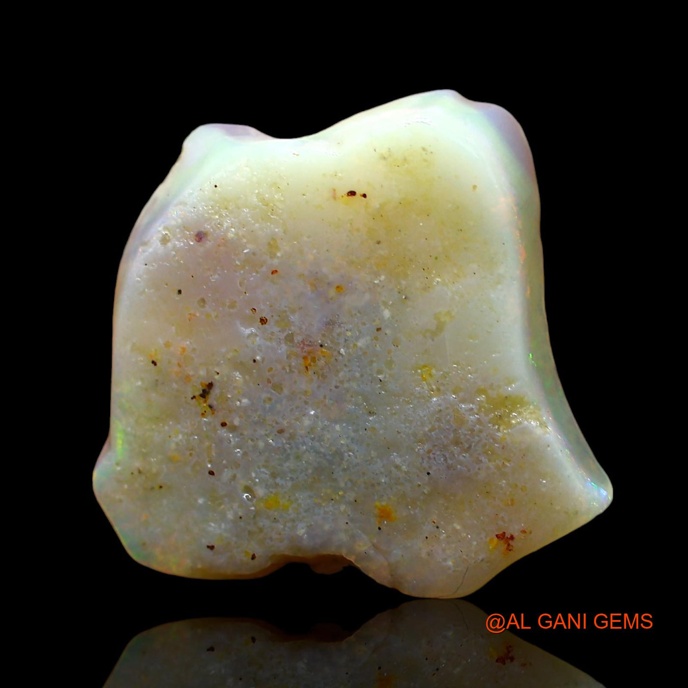 6.00 Cts Natural Australian Fire Opal Fancy Rough Loose Gemstone For Jewelry 17x16x3 mm RD-264
