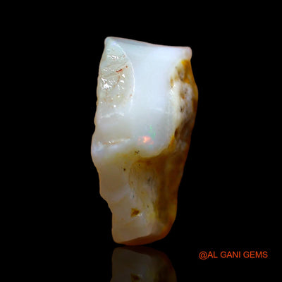 7.00 Cts Natural Australian Fire Opal Loose Gemstone Fancy Rough 17x14x6 mm RD-266