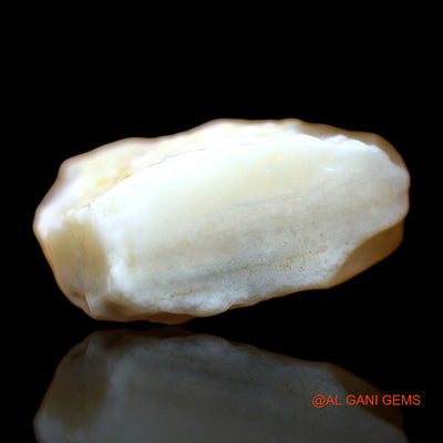 Natural Fire Opal Gemstone 8.00 Cts Loose Fancy Rough From Australia 19x12x7 mm RD-268