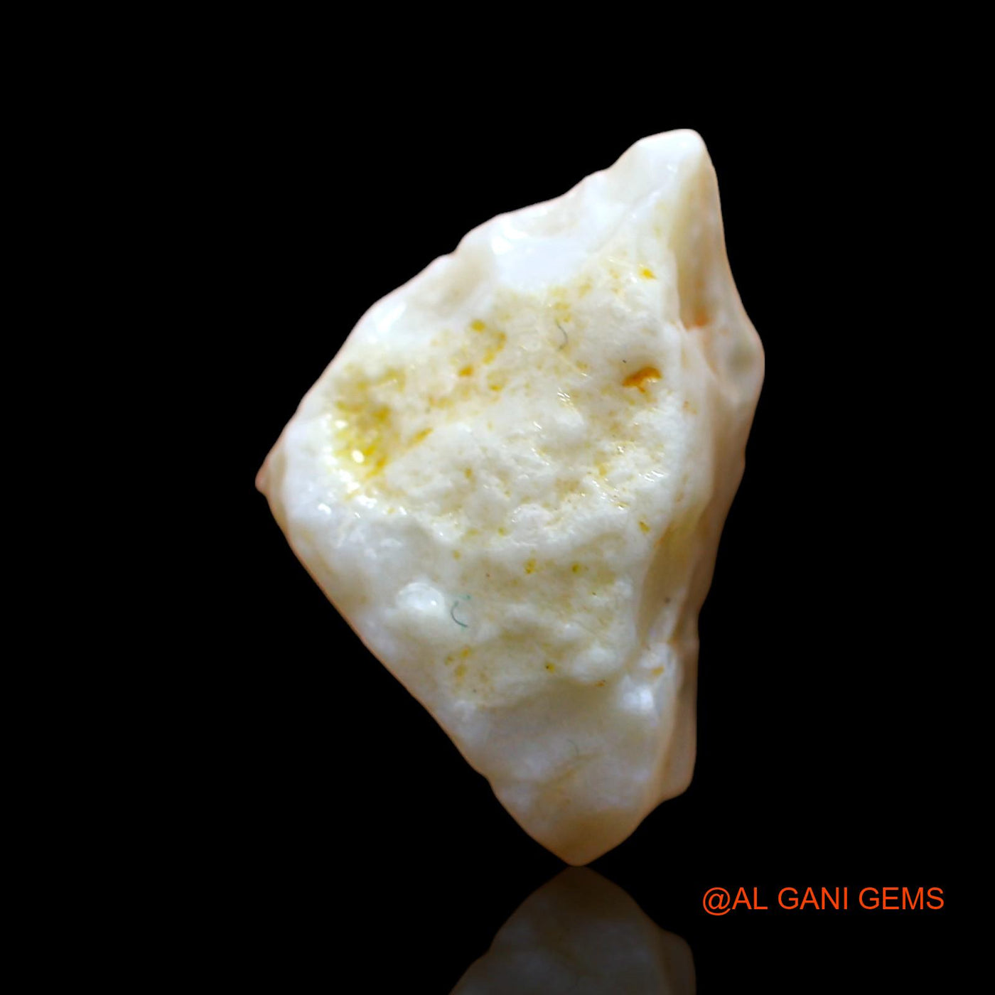 Natural Fire Opal Gemstone 8.00 Cts Loose Fancy Rough From Australia 19x12x7 mm RD-268