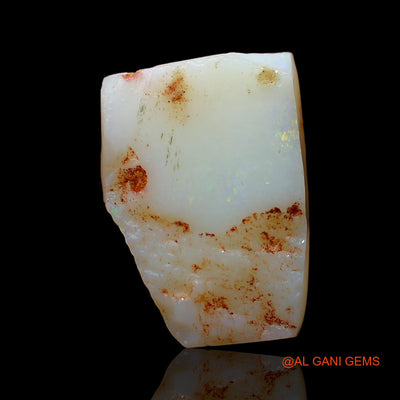 Natural Untreated Fire Opal Loose Gemstone Fancy Rough From Australia 6.00 Cts 16x11x5 mm RD-274