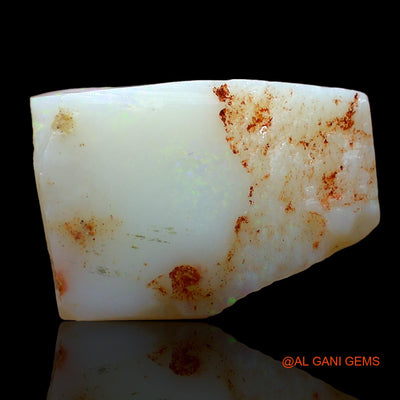 Natural Untreated Fire Opal Loose Gemstone Fancy Rough From Australia 6.00 Cts 16x11x5 mm RD-274