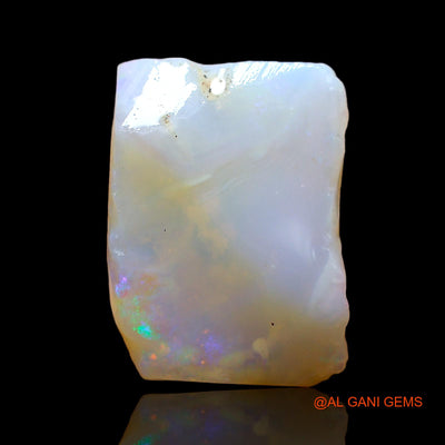 Natural Untreated Fire Opal Loose Gemstone Fancy Rough From Australia 6.00 Cts 16x12x4 mm RD-275