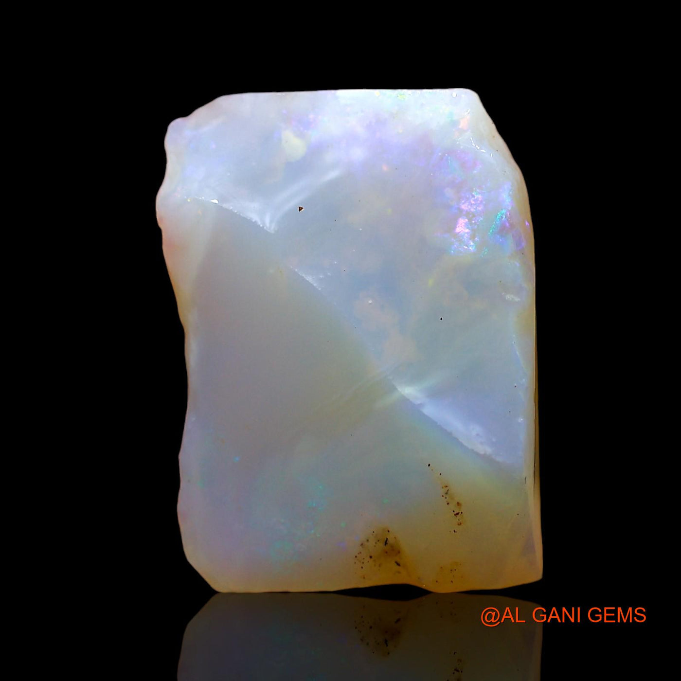 Natural Untreated Fire Opal Loose Gemstone Fancy Rough From Australia 6.00 Cts 16x12x4 mm RD-275