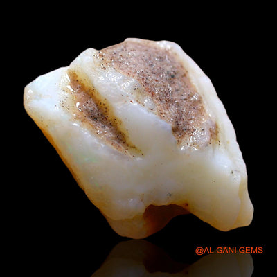 8.00 Cts Natural Australian Fire Opal Fancy Rough Loose Gemstone For Jewelry 18x11x8 mm RD-282