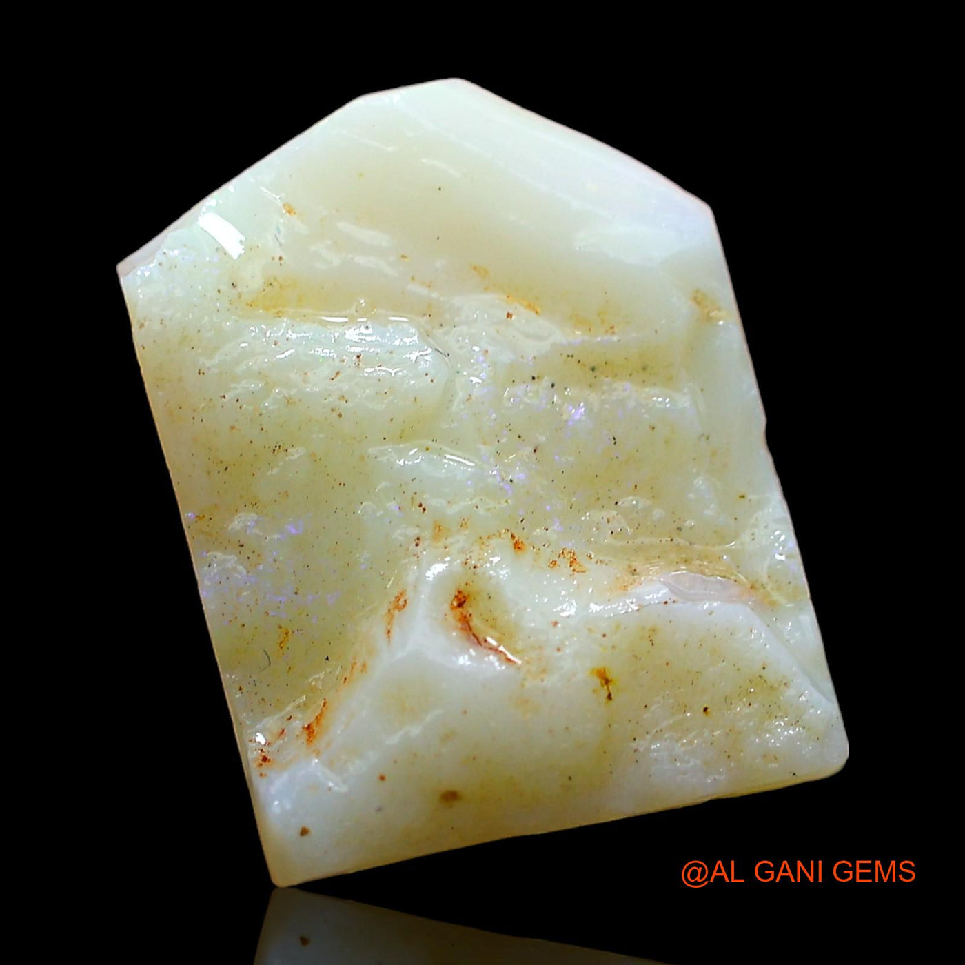 6.00 Cts Natural Australian Fire Opal Fancy Rough Loose Gemstone For Jewelry 15x12x5 mm RD-284