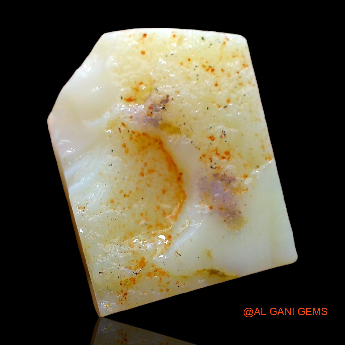 6.00 Cts Natural Australian Fire Opal Fancy Rough Loose Gemstone For Jewelry 15x12x5 mm RD-284
