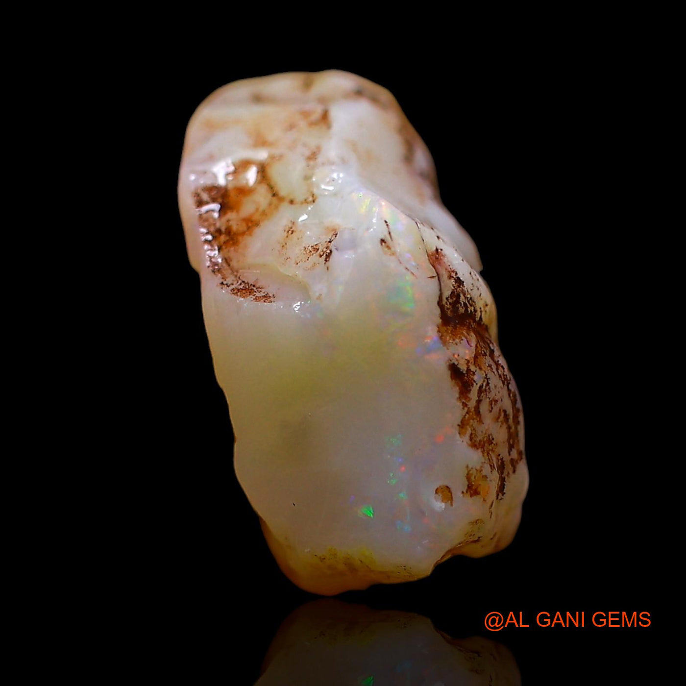 9.00 Cts Natural Australian Fire Opal Fancy Rough Loose Gemstone For Jewelry 15x12x7 mm RD-285
