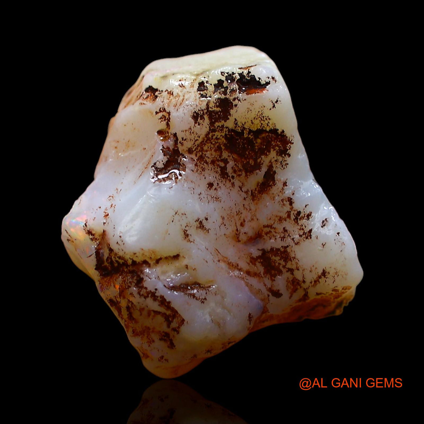 9.00 Cts Natural Australian Fire Opal Fancy Rough Loose Gemstone For Jewelry 15x12x7 mm RD-285