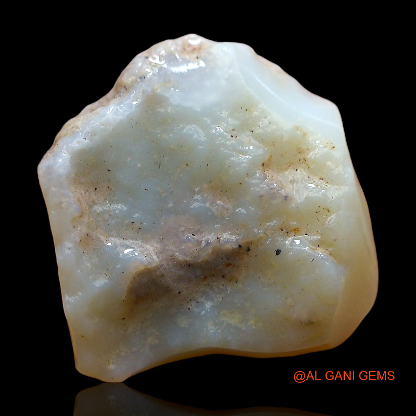 Natural Untreated Fire Opal Loose Gemstone Fancy Rough From Australia 8.00 Cts 15x14x7 mm RD-286
