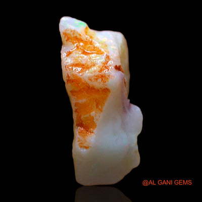 Natural Fire Opal Gemstone 6.00 Cts Loose Fancy Rough From Australia 17x11x7 mm RD-287