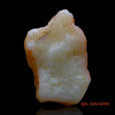 Natural Fire Opal Gemstone 6.00 Cts Loose Fancy Rough From Australia 17x11x7 mm RD-287