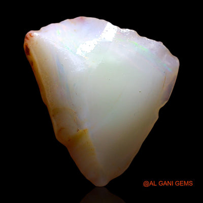 Natural Fire Opal Gemstone 5.00 Cts Loose Fancy Rough From Australia 15x14x7 mm RD-289