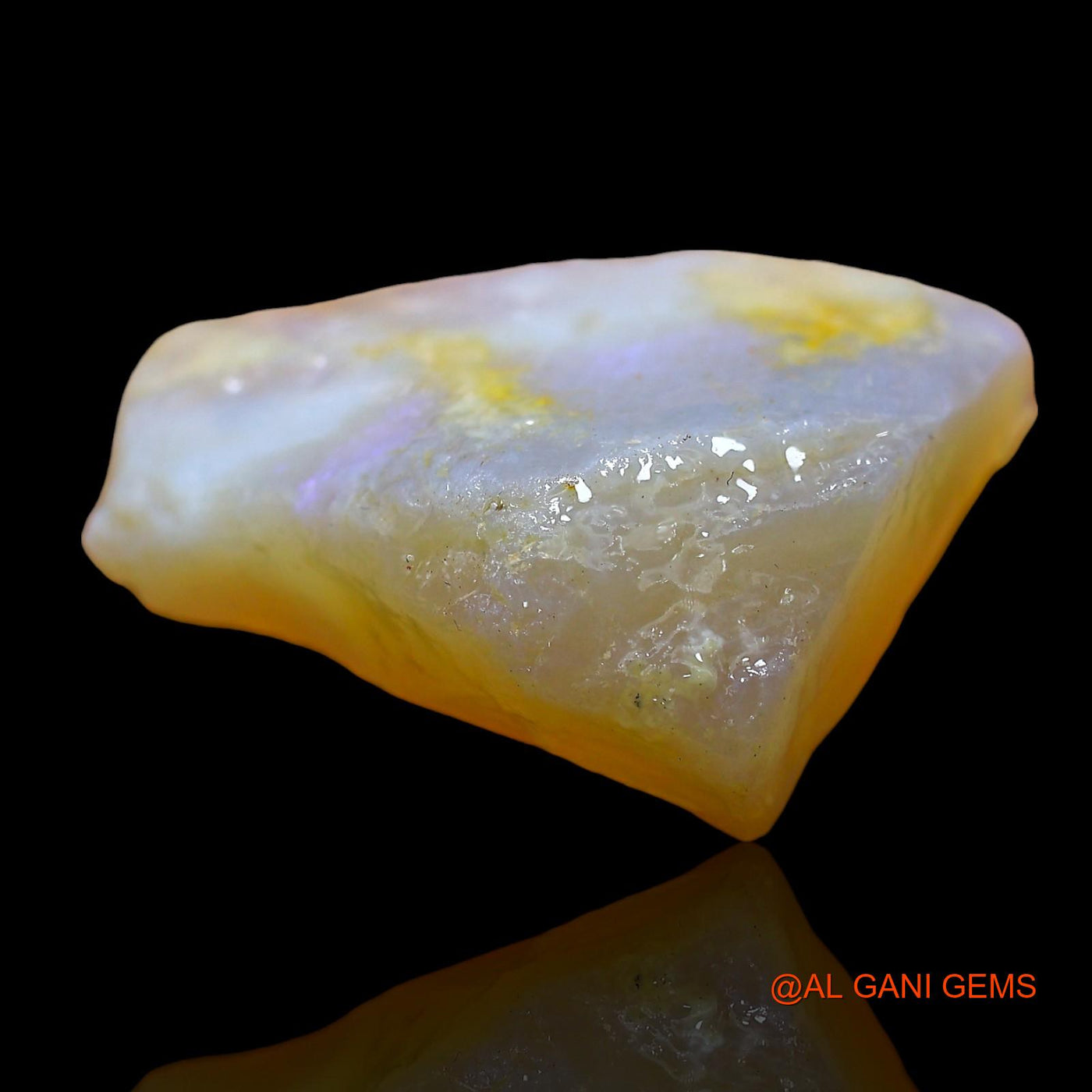 19.00 Cts Natural Australian Fire Opal Loose Gemstone Fancy Rough 23x19x9 mm RD-28
