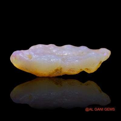 4.00 Cts Natural Australian Fire Opal Loose Gemstone Fancy Rough 20x10x7 mm RD-290