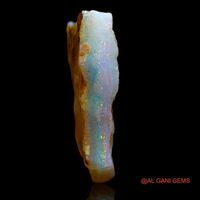 Natural Untreated Fire Opal Loose Gemstone Fancy Rough From Australia 6.00 Cts 18x11x5 mm RD-291