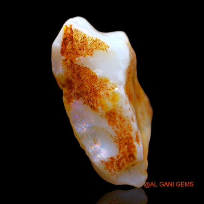 6.00 Cts Natural Australian Fire Opal Loose Gemstone Fancy Rough 18x11x8 mm RD-295