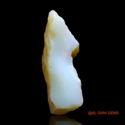 Natural Untreated Fire Opal Loose Gemstone Fancy Rough From Australia 5.00 Cts 18x10x5 mm RD-296