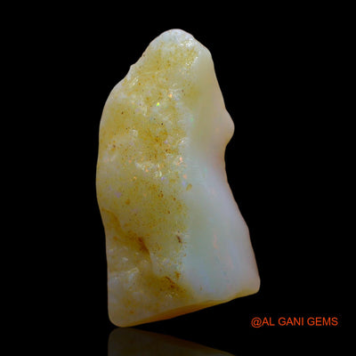 Natural Untreated Fire Opal Loose Gemstone Fancy Rough From Australia 5.00 Cts 18x10x5 mm RD-296