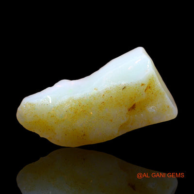 Natural Untreated Fire Opal Loose Gemstone Fancy Rough From Australia 5.00 Cts 18x10x5 mm RD-296