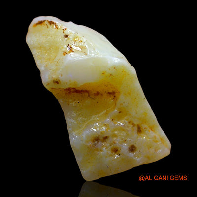 Natural Untreated Fire Opal Loose Gemstone Fancy Rough From Australia 5.00 Cts 18x10x5 mm RD-296