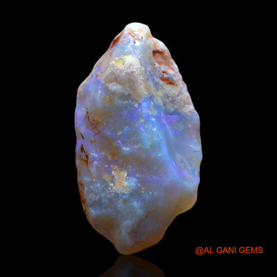 Natural Untreated Fire Opal Loose Gemstone Fancy Rough From Australia 4.00 Cts 20x10x5 mm RD-297