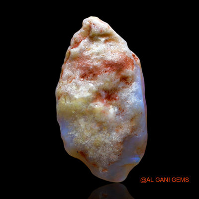 Natural Untreated Fire Opal Loose Gemstone Fancy Rough From Australia 4.00 Cts 20x10x5 mm RD-297