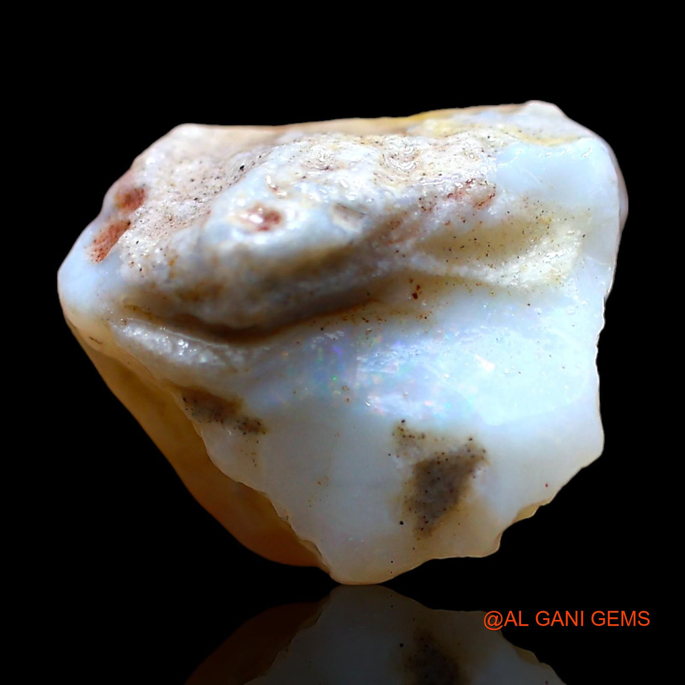 9.00 Cts Natural Australian Fire Opal Fancy Rough Loose Gemstone For Jewelry 15x13x10 mm RD-299