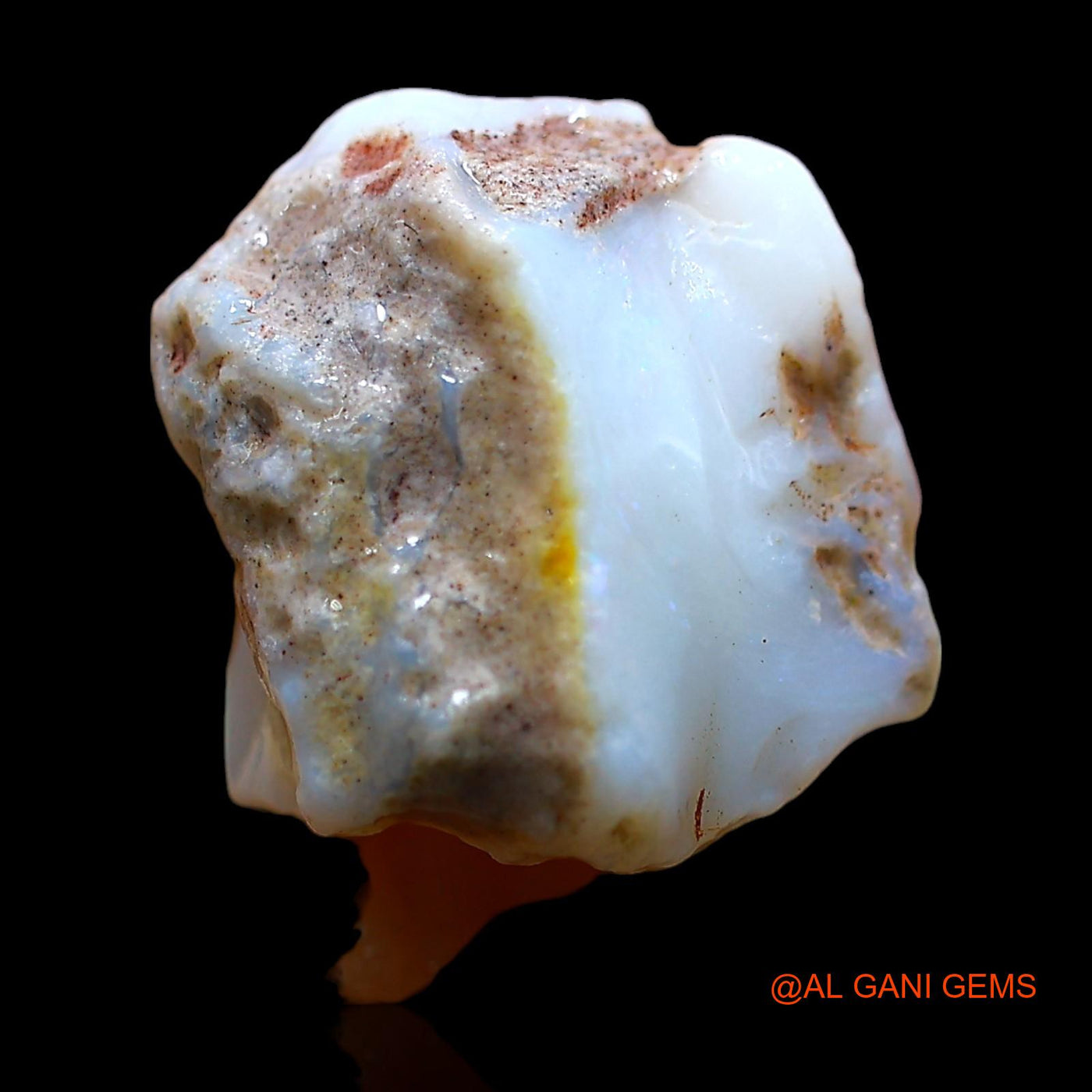 9.00 Cts Natural Australian Fire Opal Fancy Rough Loose Gemstone For Jewelry 15x13x10 mm RD-299