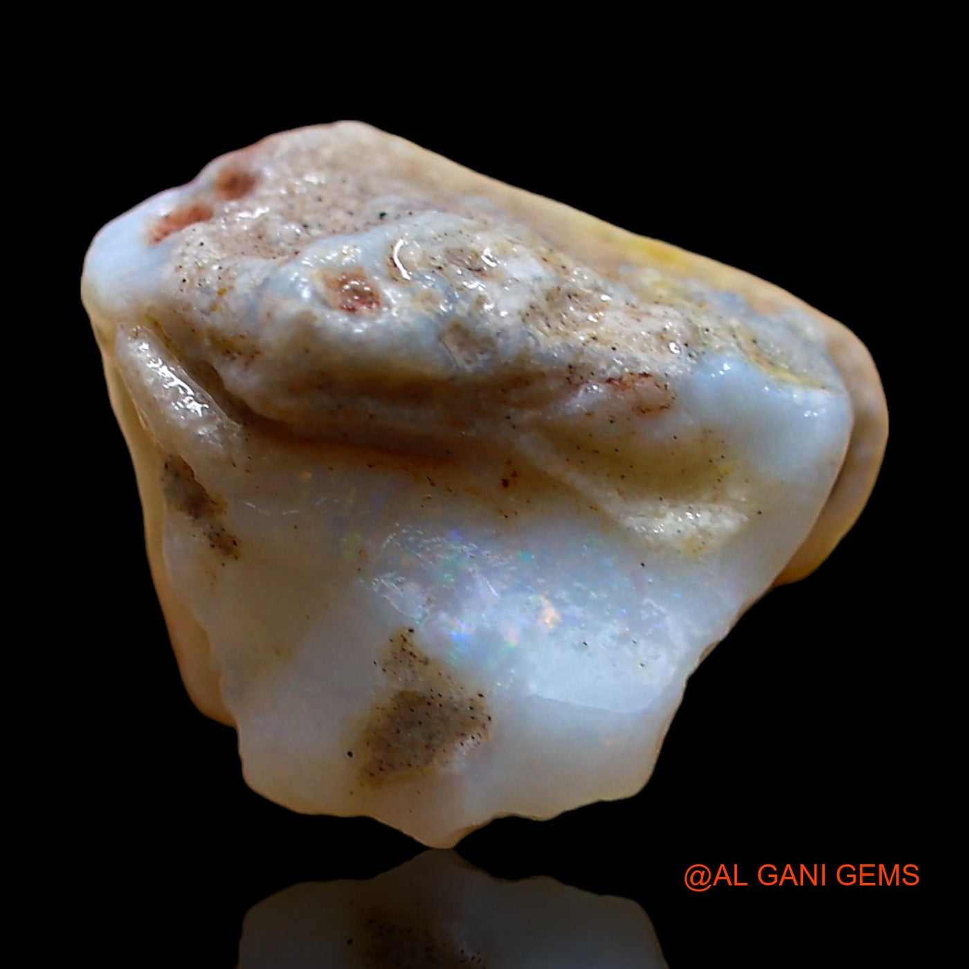 9.00 Cts Natural Australian Fire Opal Fancy Rough Loose Gemstone For Jewelry 15x13x10 mm RD-299