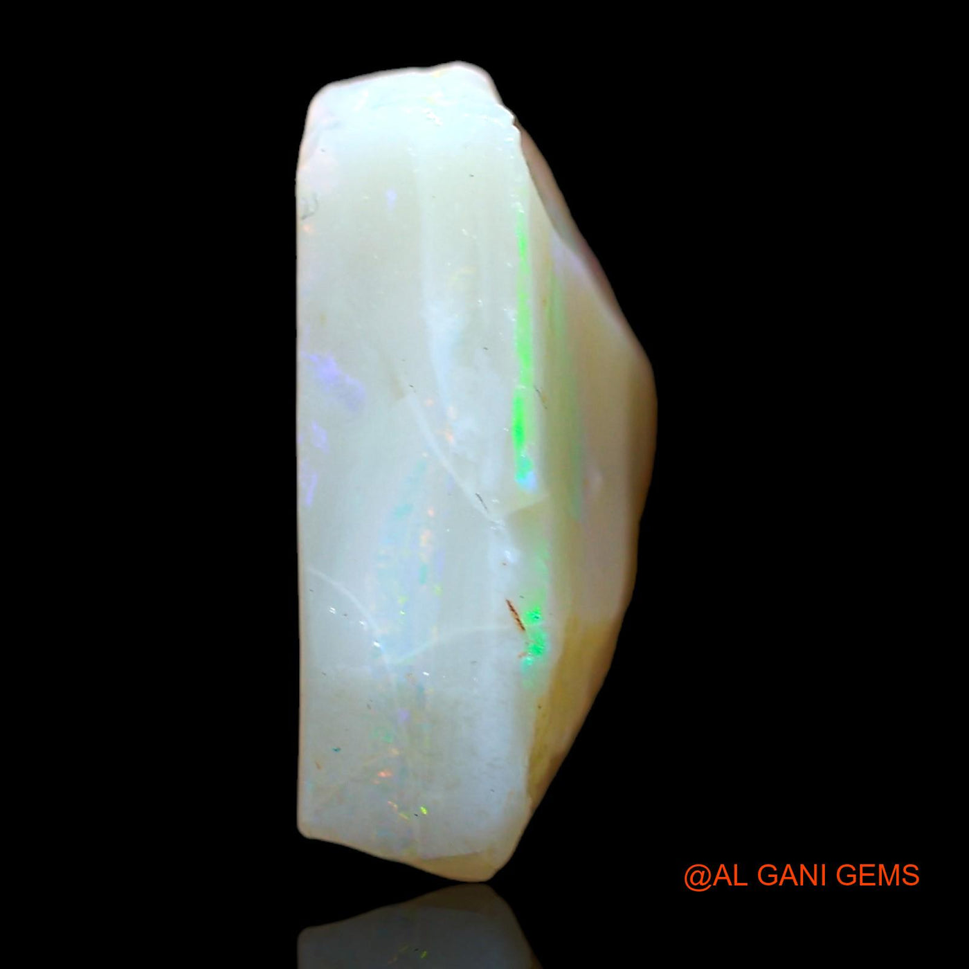 Natural Untreated Fire Opal Loose Gemstone Fancy Rough From Australia 7.00 Cts 15x12x5 mm RD-302