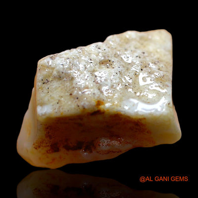 6.00 Cts Unheated Australian Fire Opal Loose Gemstone Fancy Rough Natural 13x11x9 mm RD-309