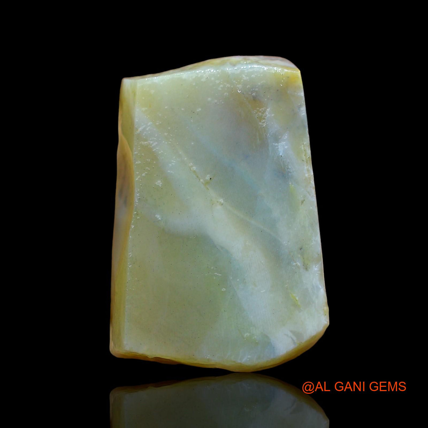 Natural Fire Opal Gemstone 30.00 Cts Loose Fancy Rough From Australia 23x17x10 mm RD-30